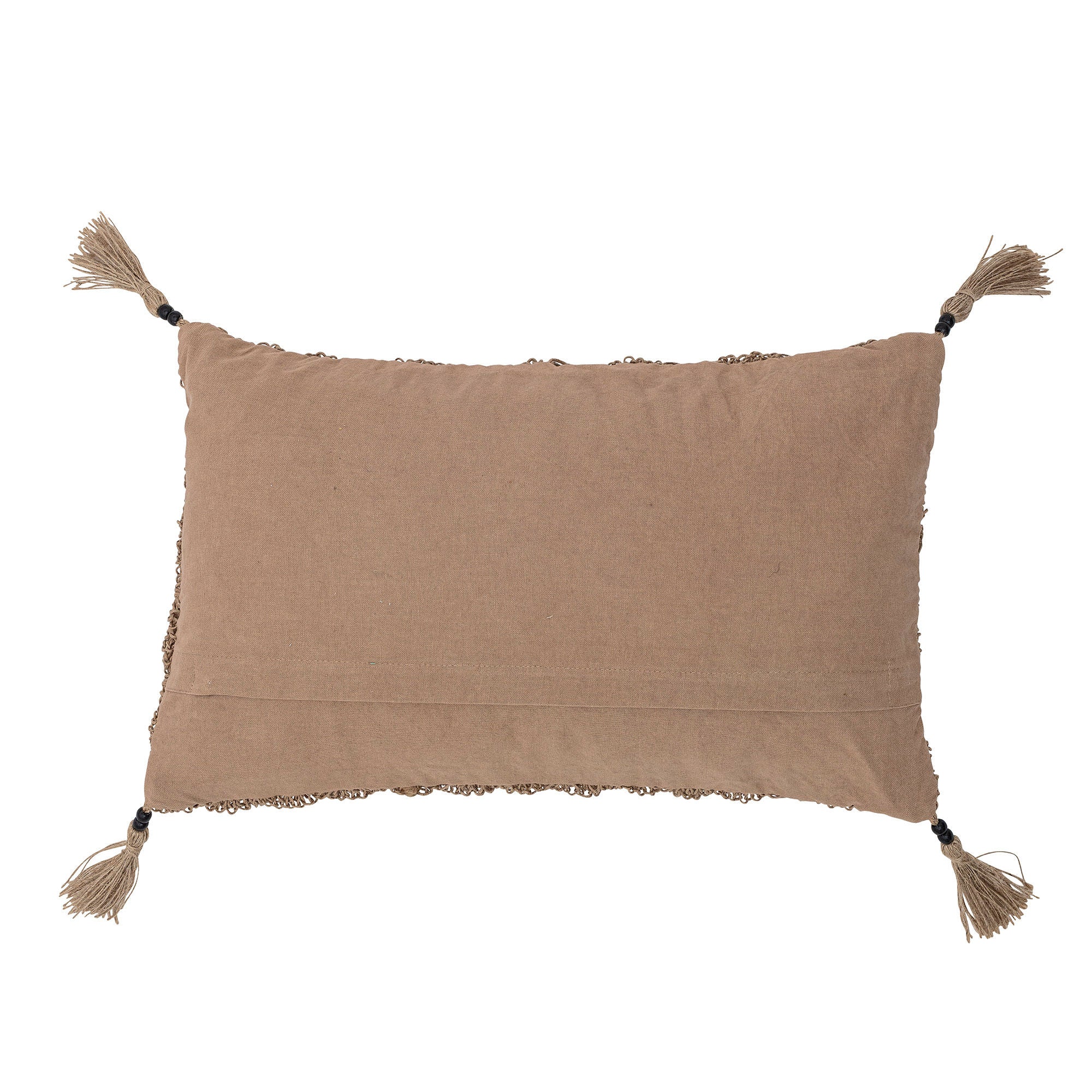 Almohada Bloomingville Lone, marrón, algodón