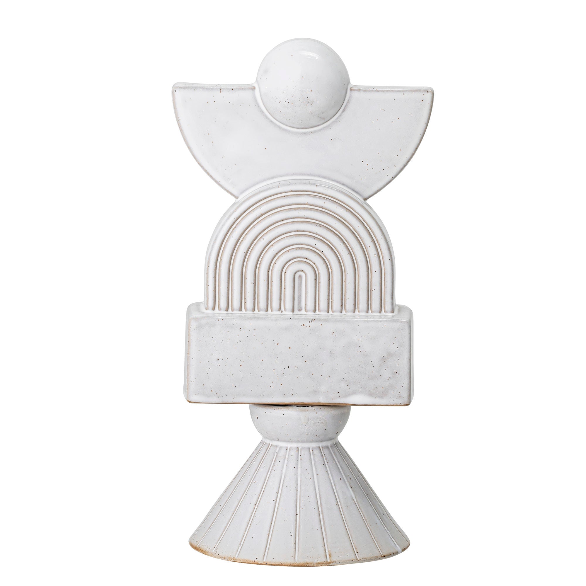 Bloomingville Beatrice Deco, Blanc, Grès