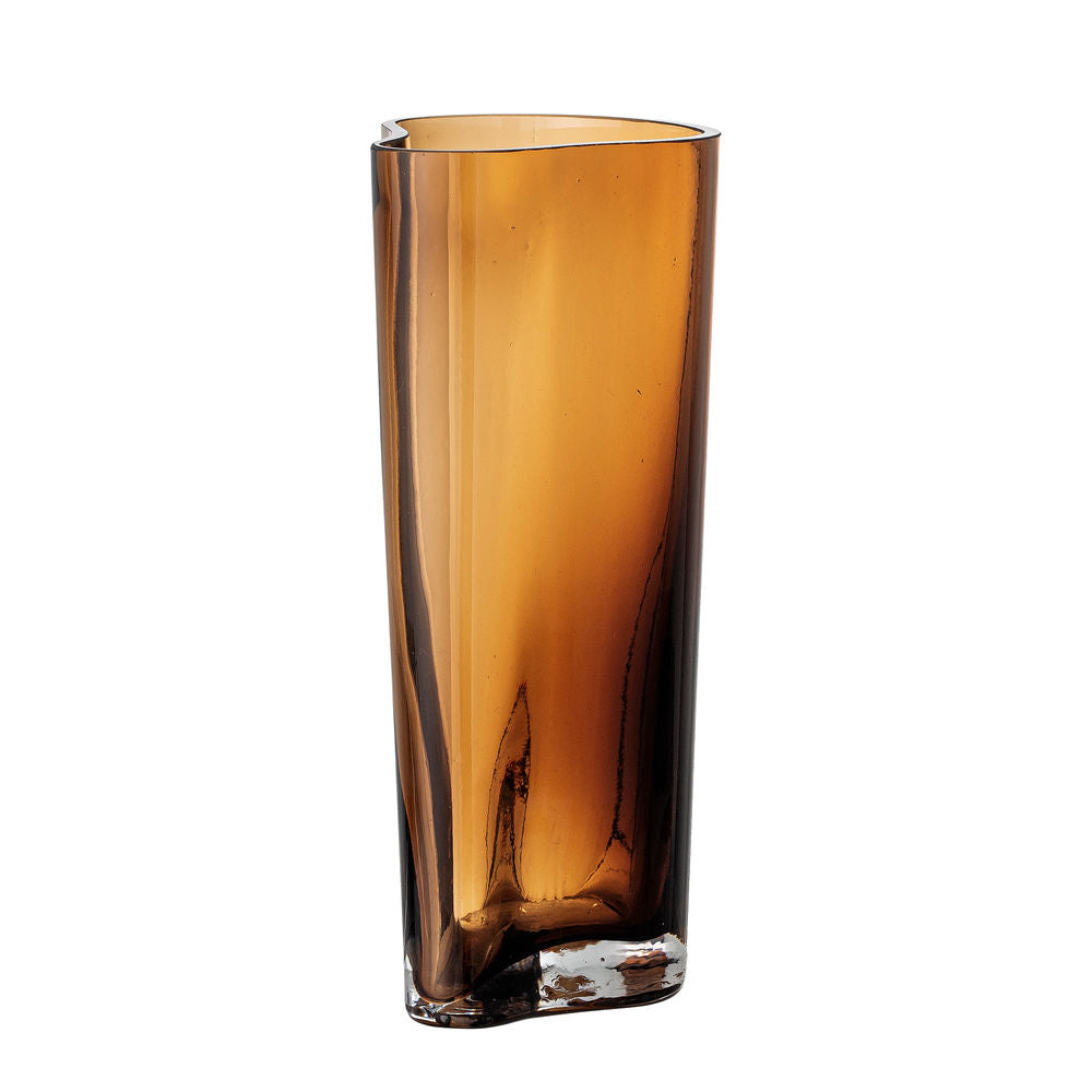 Bloomingville Benia Vaas, Marron, Verre