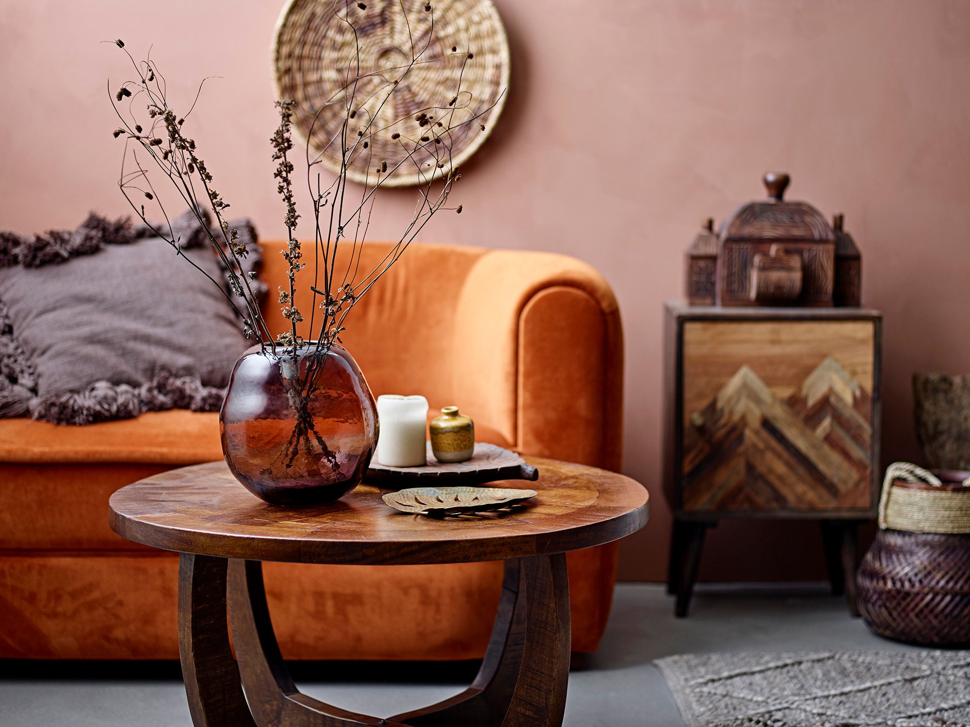 Creative Collection Barin Deco, Marrón, Mango