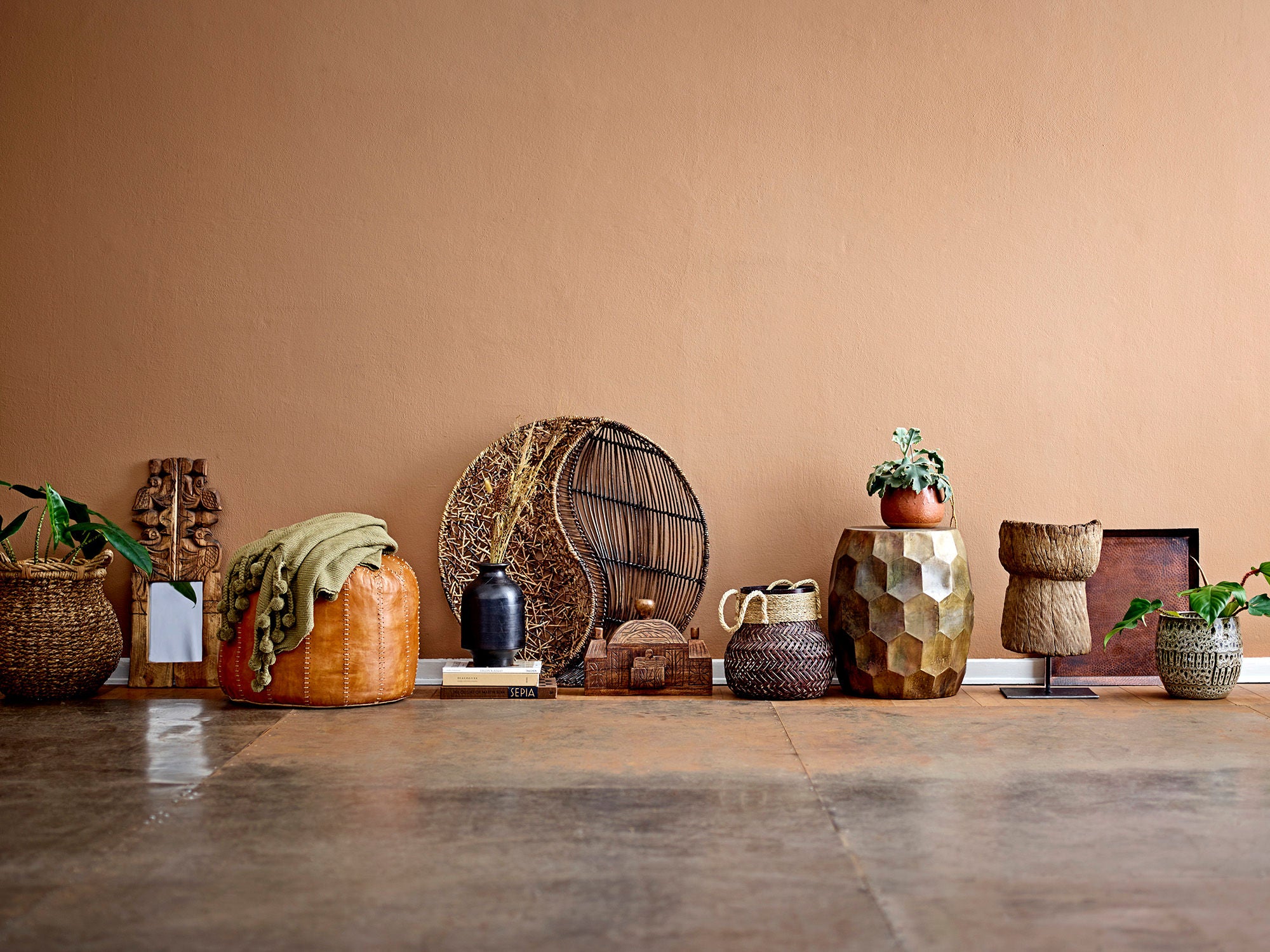 Creative Collection Barin Deco, Marrón, Mango