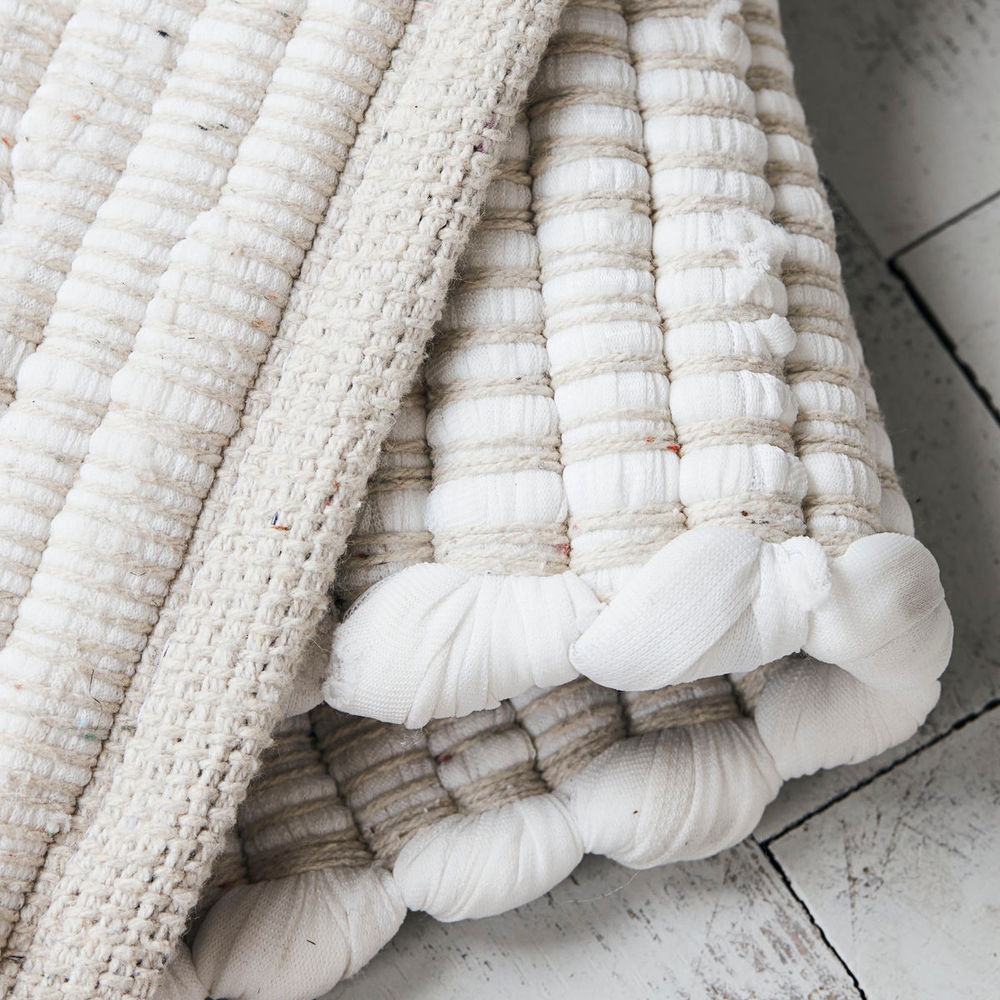 House Doctor Vloerkleed, Chindi, Wit