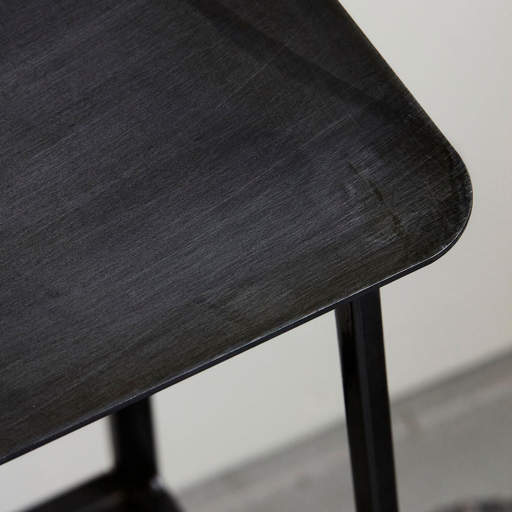 Hausarzt Stuhl/hocker, Lappen, Dunkles Eisen