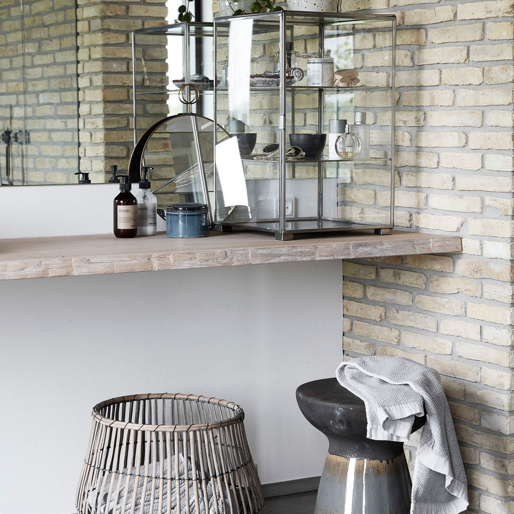 House Doctor Kast, Vidrio, Zinc