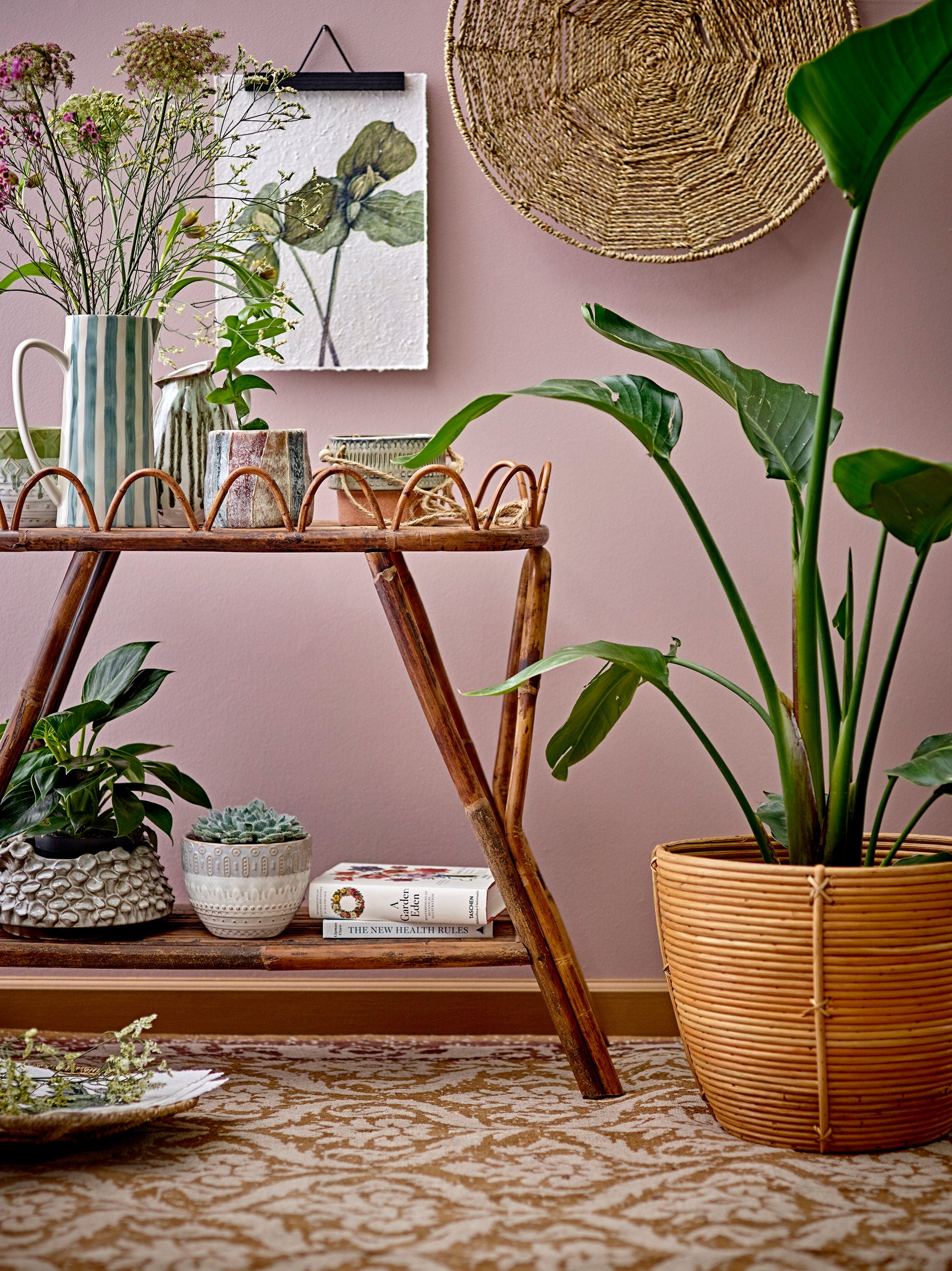 Creative Collection Geran Bloempot, Grijs, Steengoed