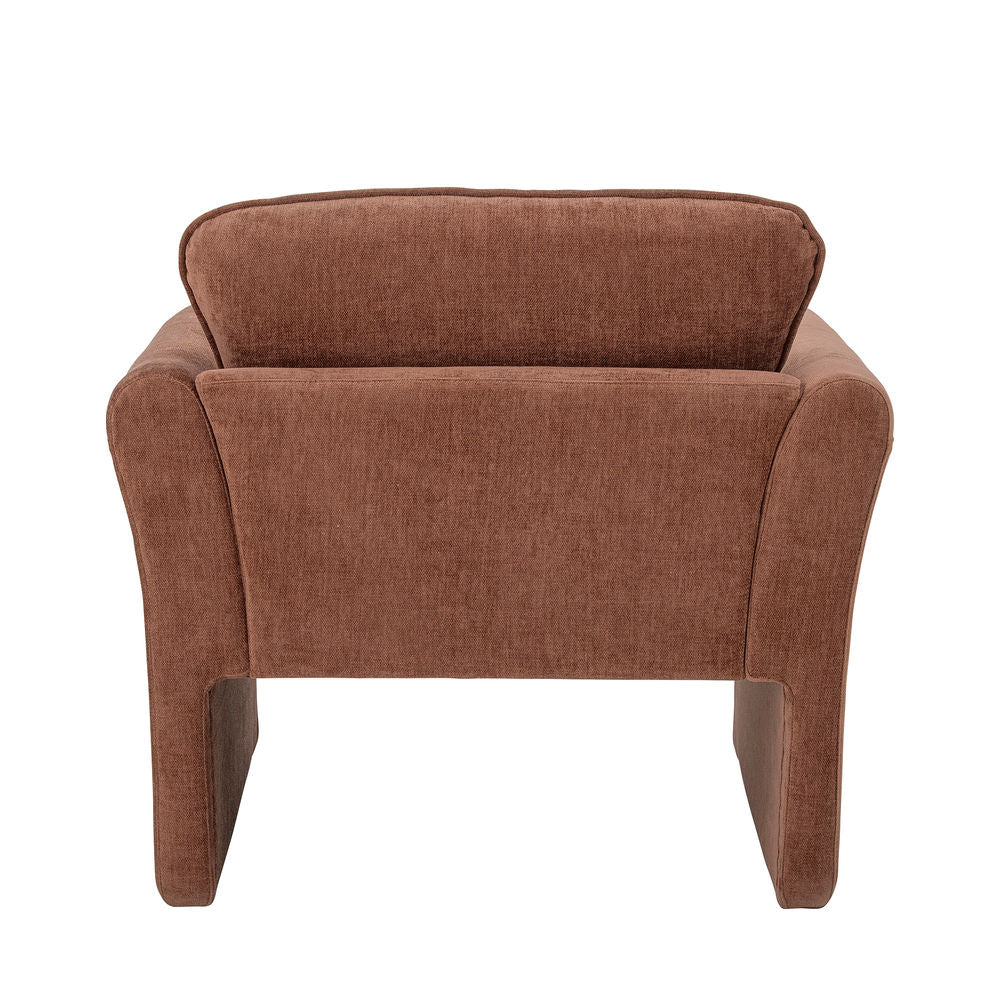 Bloomingville Paseo Stoel, Bruin, Polyester
