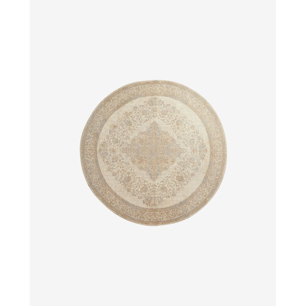 Nordal A/S PEARL gewebter Teppich, Sand/Beige