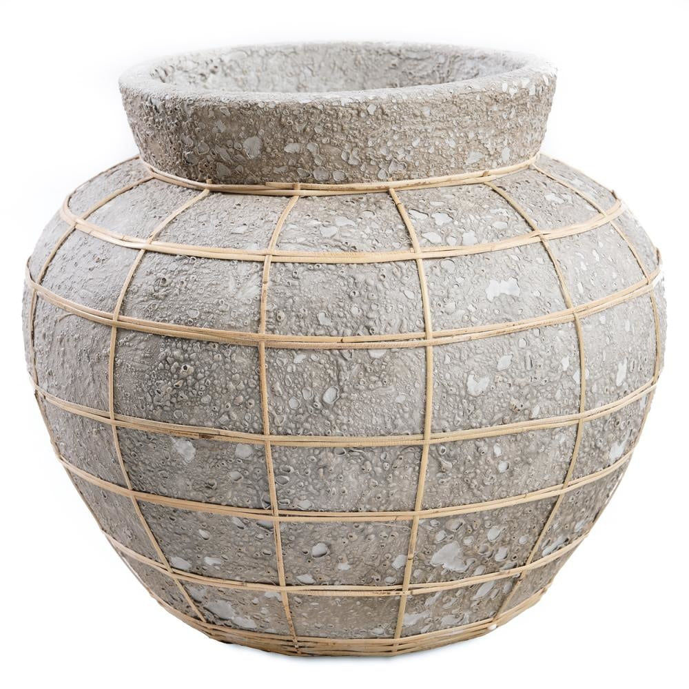 Vase Bazar Bizarre Le Ventre-Béton Naturel - L