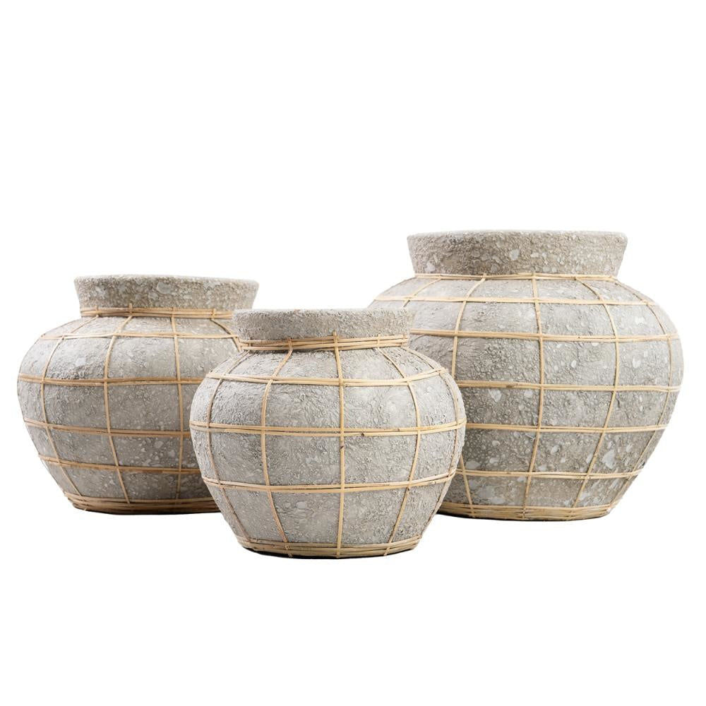 Vase Bazar Bizarre Le Ventre-Béton Naturel - L