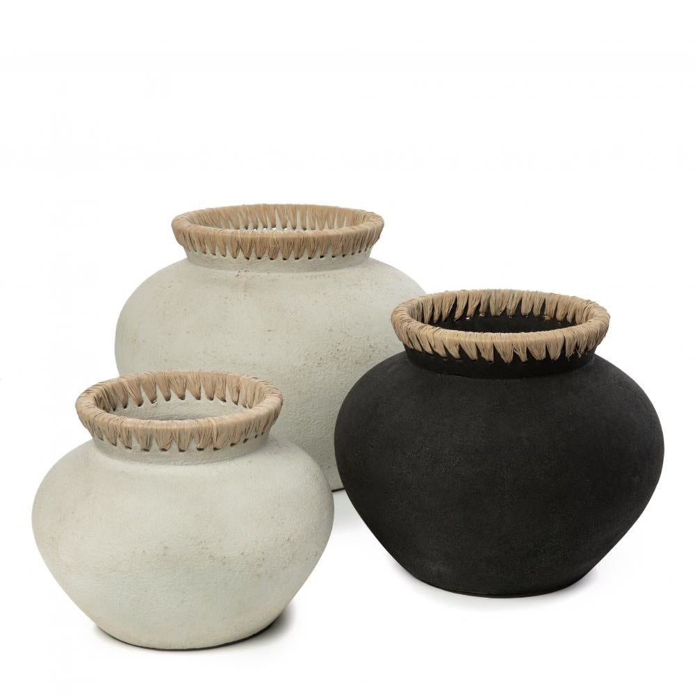 Bazar Bizar Der Stil Vase-Beton Naturel - S