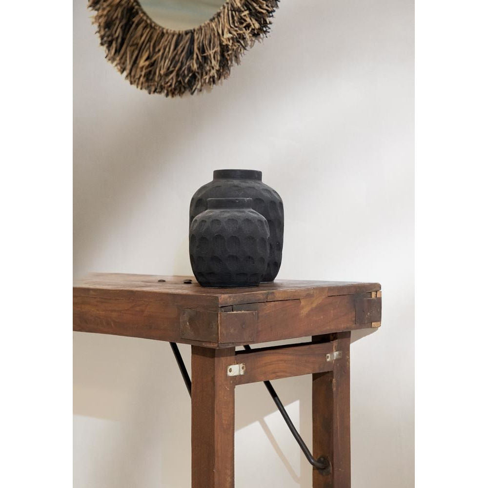 Bazar Bizarre The Hip Vase-Negro-L