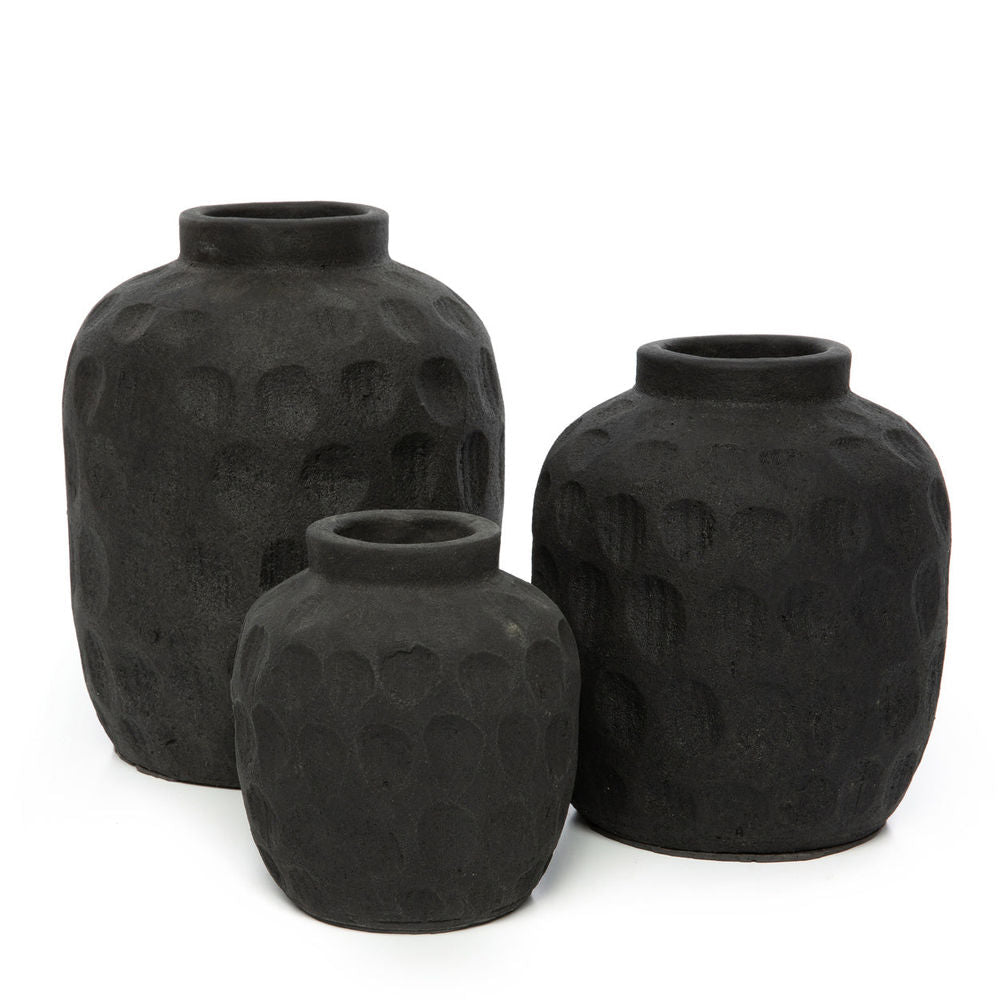 Bazar Bizarre The Hip Vase-Negro-L