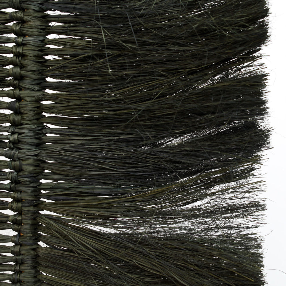Bazar Bizar De Raffia Palmeira - Zwart - Set van 6