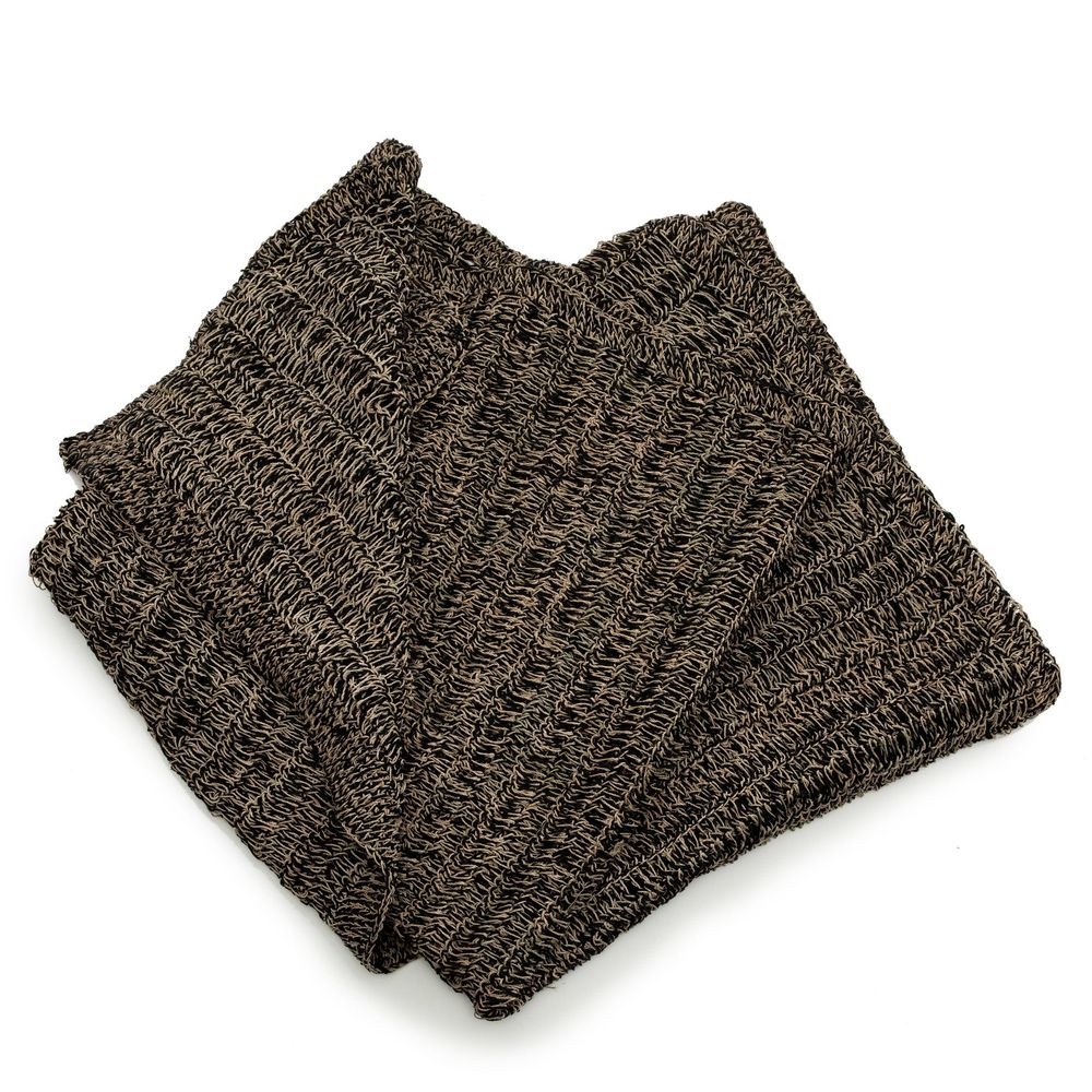 Bazar Bizar Zeegras Tapijt - Natuurlijk Zwart - 200x300