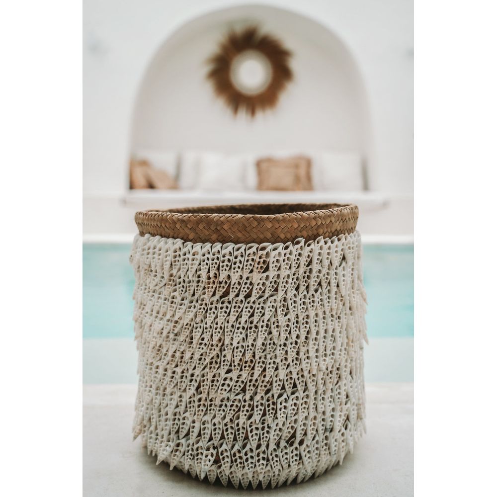Bazar Bizar The Pandan Basket #2 - Natural White