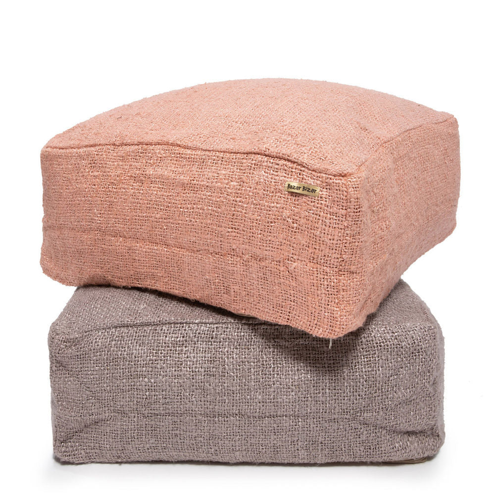Bazar Pouf Bizar The Oh My Gee-Rose Saumon