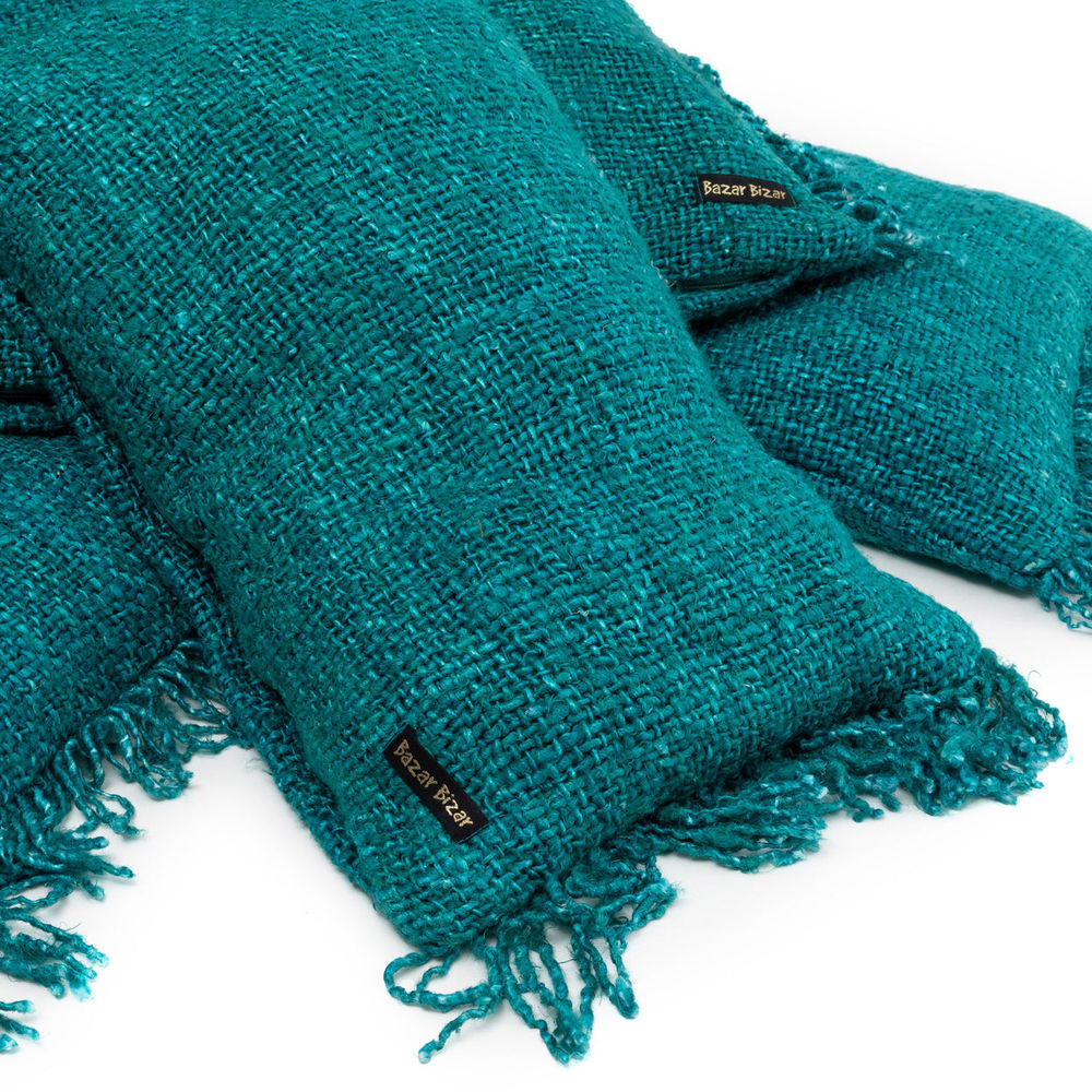 Housse de Coussin Bazar Bizarre The Oh My Gee-Aqua - 60x60