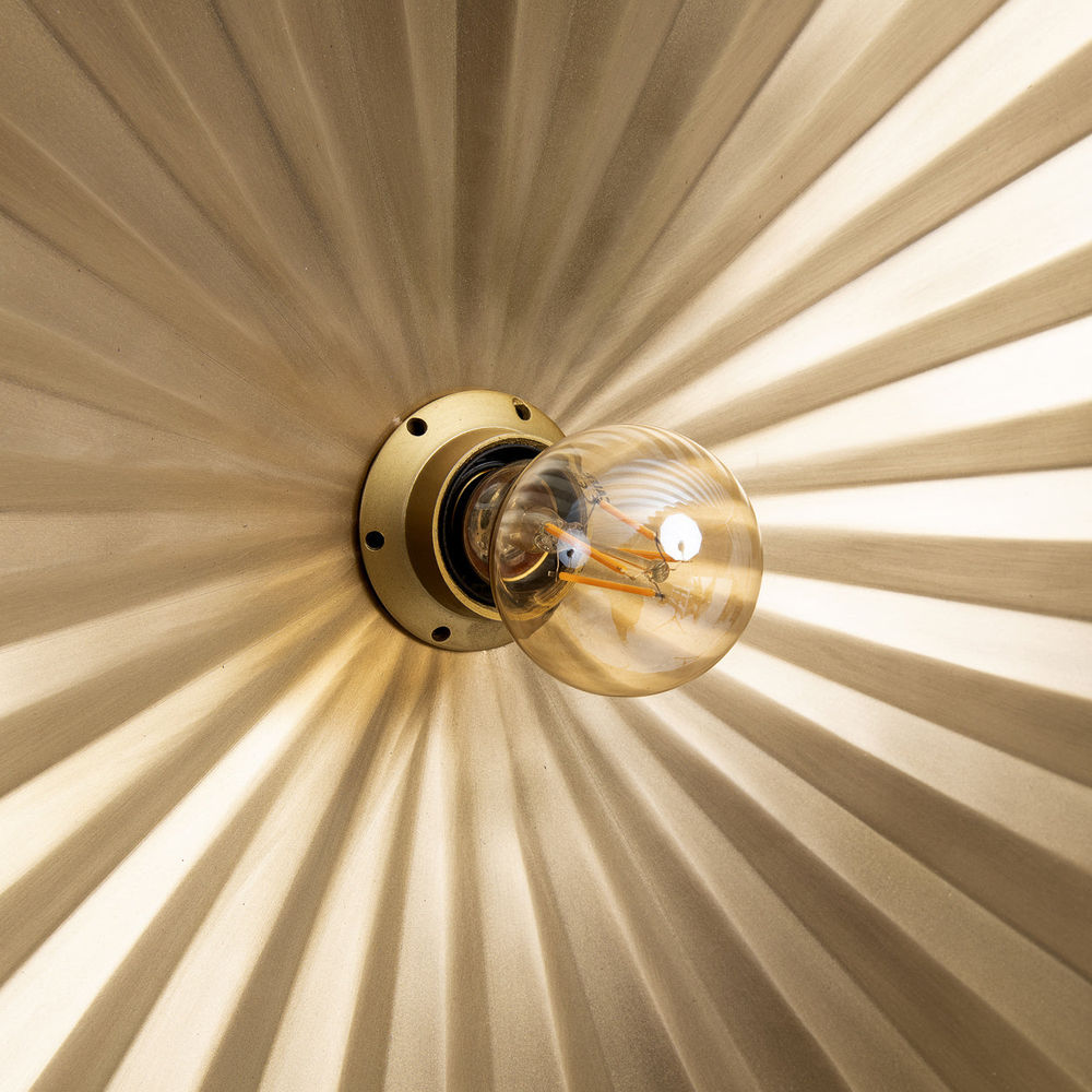 Bazar Bizar De Tsijn Tsjin Wandlamp - Messing - M