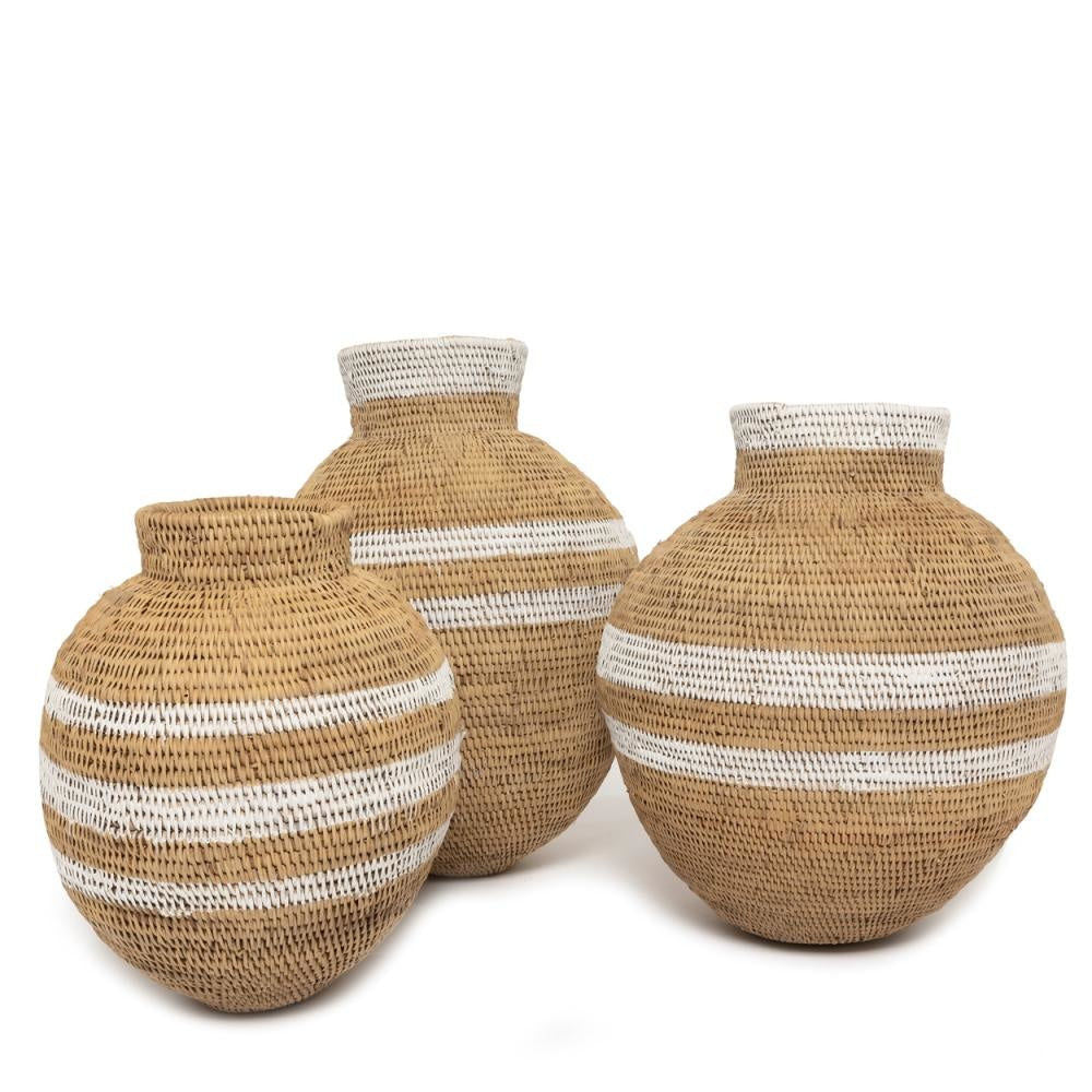 Panier Bazar Bizar De Buhera-Blanc Naturel-60