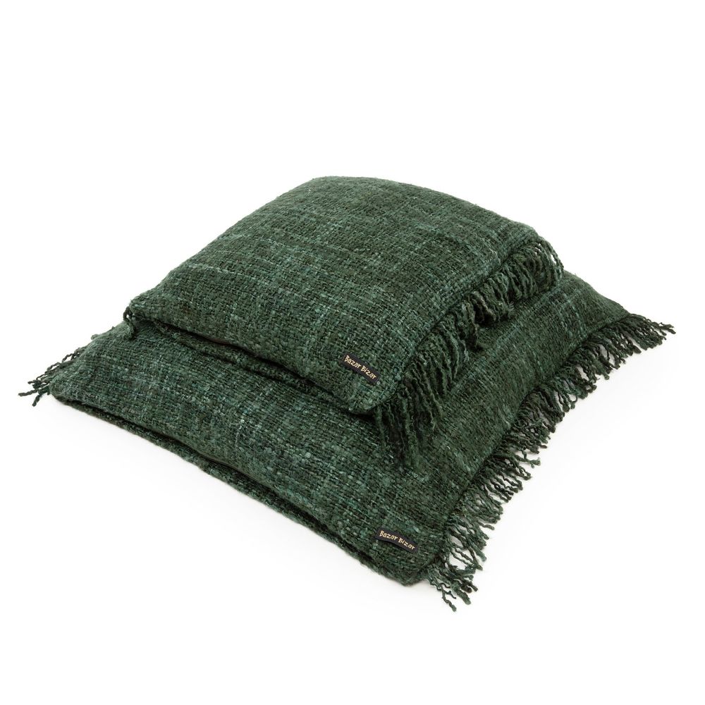Bazar Bizar De Oh My Gee Kussenhoes - Bosgroen - 60x60