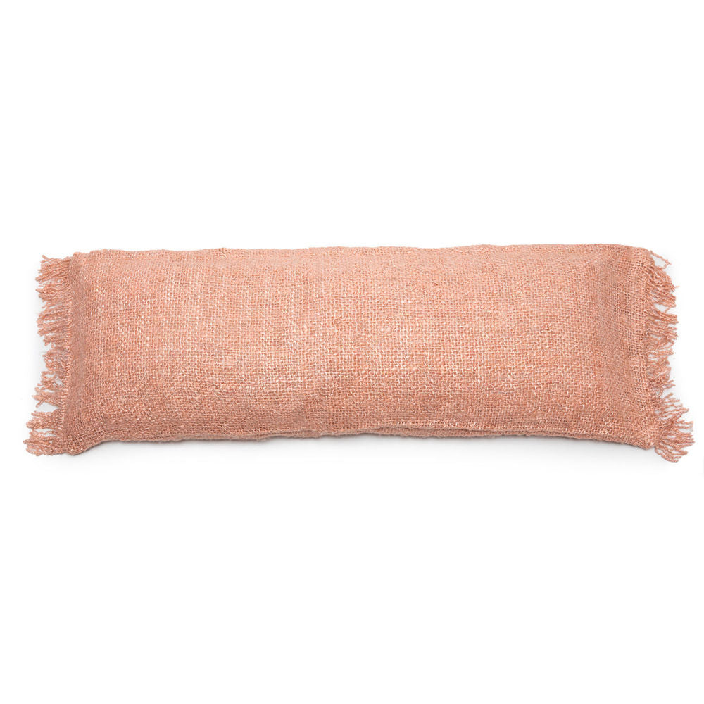 Bazar Bizar De Oh Mijn Gee Kussenhoes - Zalmroze - 35x100