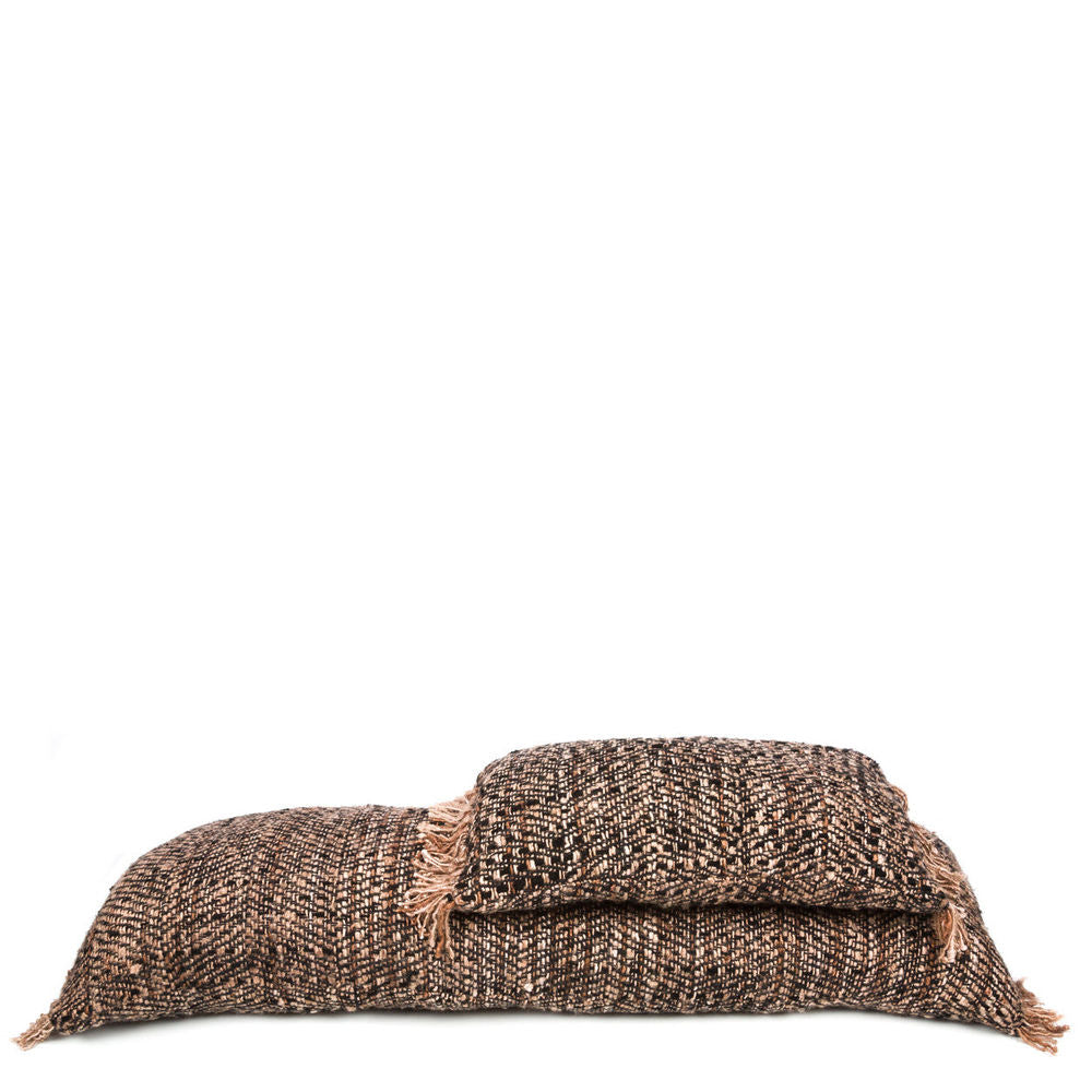 Bazar Bizar De Oh Mijn Gee Kussenhoes - Zwart Koper - 35x100