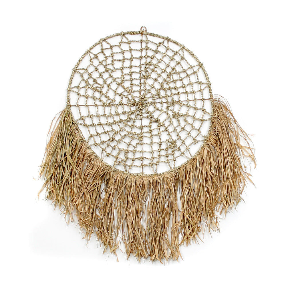 Bazar Bizarre La Rafia Dream Catcher-Natural
