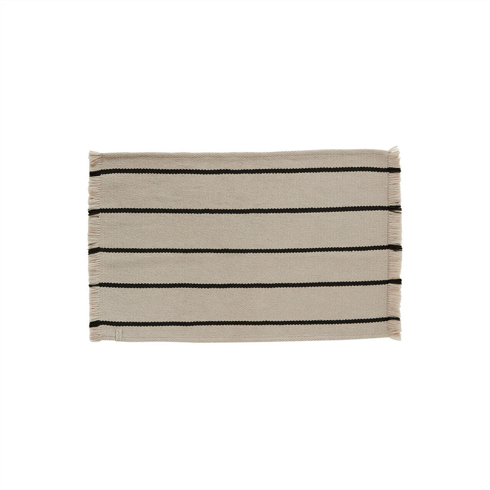 OYOY LIVING Alfombra de baño reciclada Lina-Offwhite