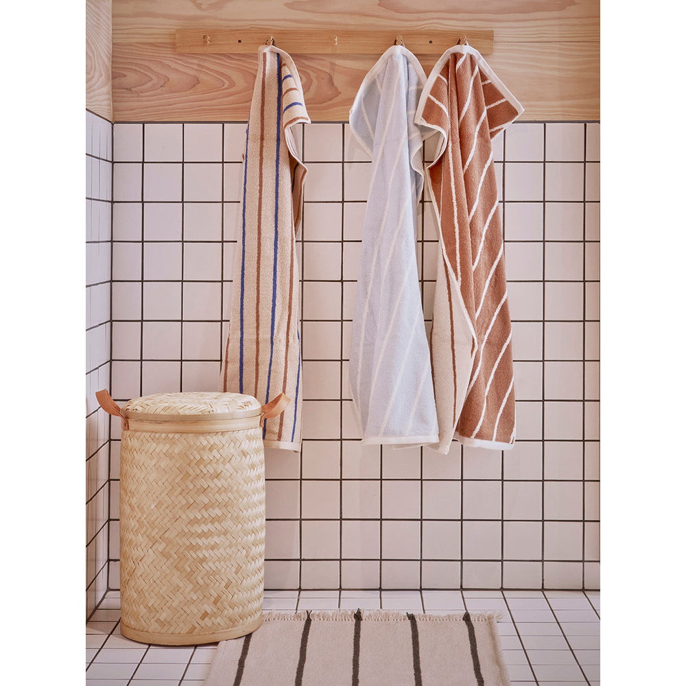 OYOY LIVING Alfombra de baño reciclada Lina-Offwhite