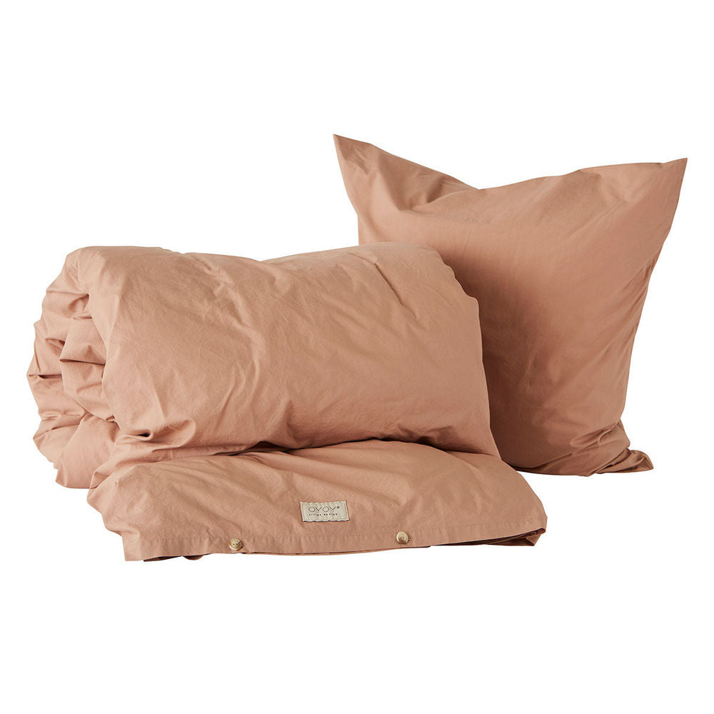 Ropa de cama OYOY LIVING Nuku-Ekstra para adultos-Polvo oscuro
