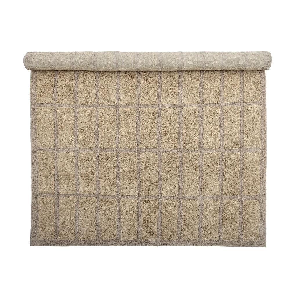 Bloomingstad Chaque tapis, nature, coton