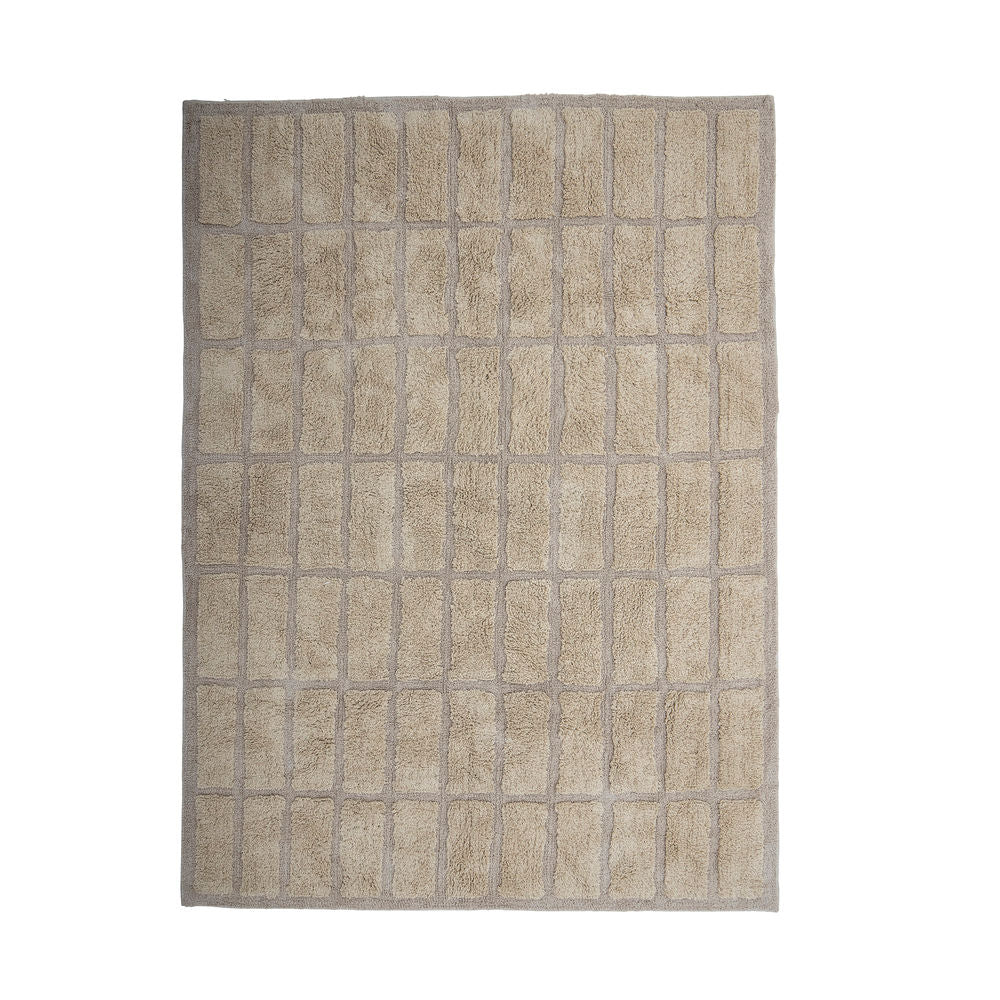 Bloomingstad Chaque tapis, nature, coton