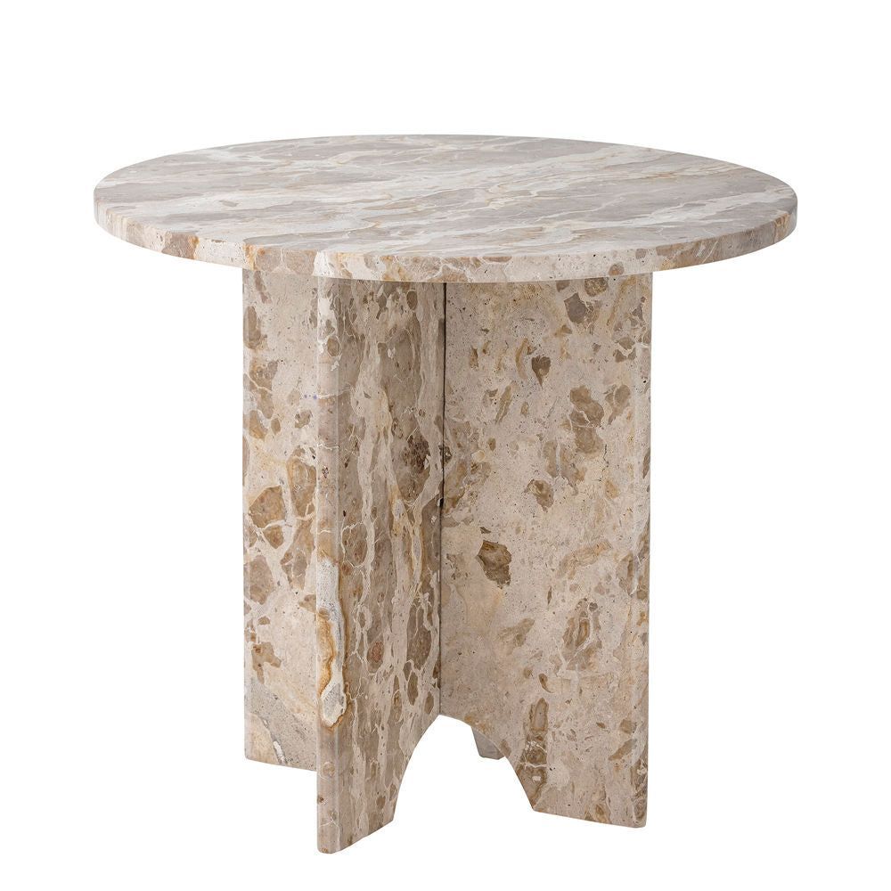 Bloomingville Jasmia Bijzettafel, Bruin, Marmer