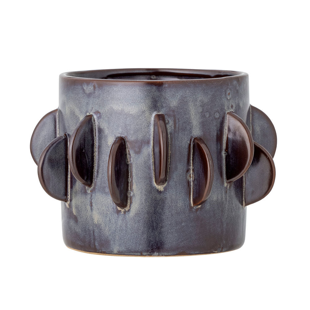Bloomingville Roza Maceta, Gris, Gres