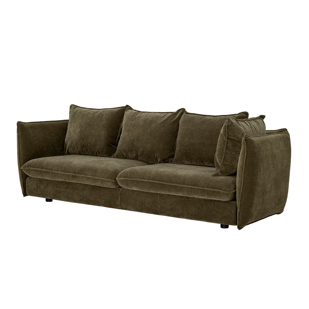 Blooming ville Austin Sofa, grün, recyceltes Polyester