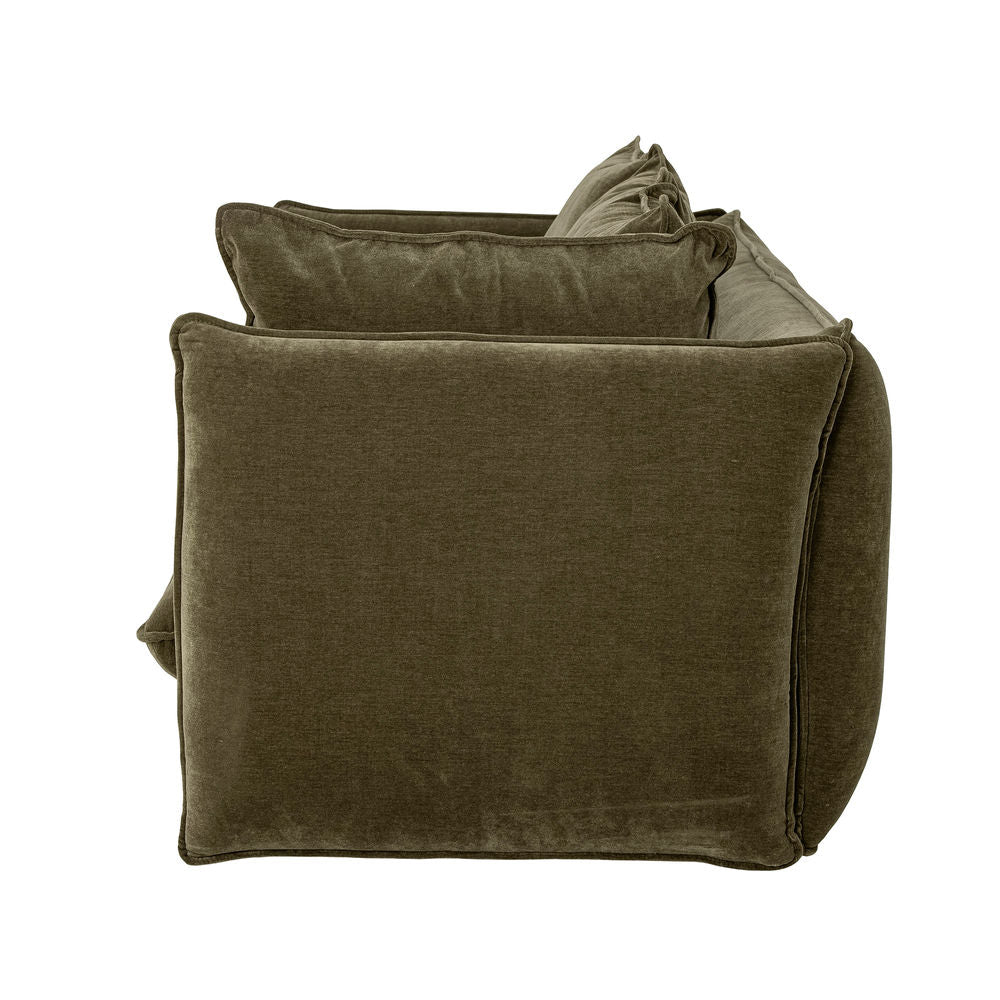 Blooming ville Austin Sofa, grün, recyceltes Polyester