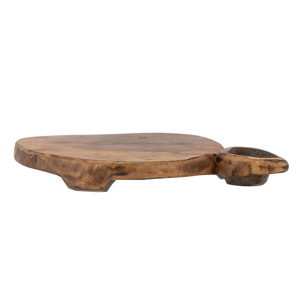 Creative Collection Tara dienblad, bruin, teruggewonnen hout
