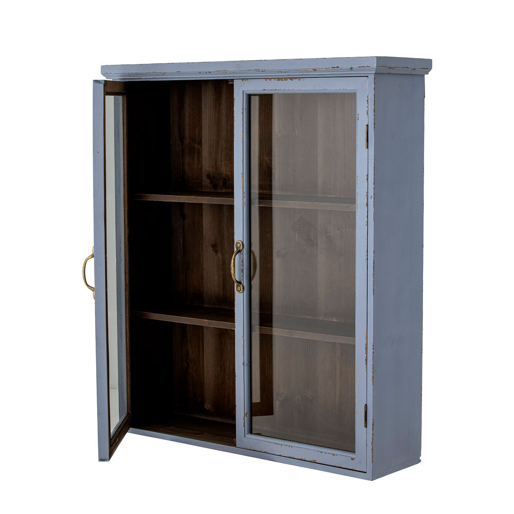 Kreative Sammlung Hazem Schrank, blau, Lindenholz