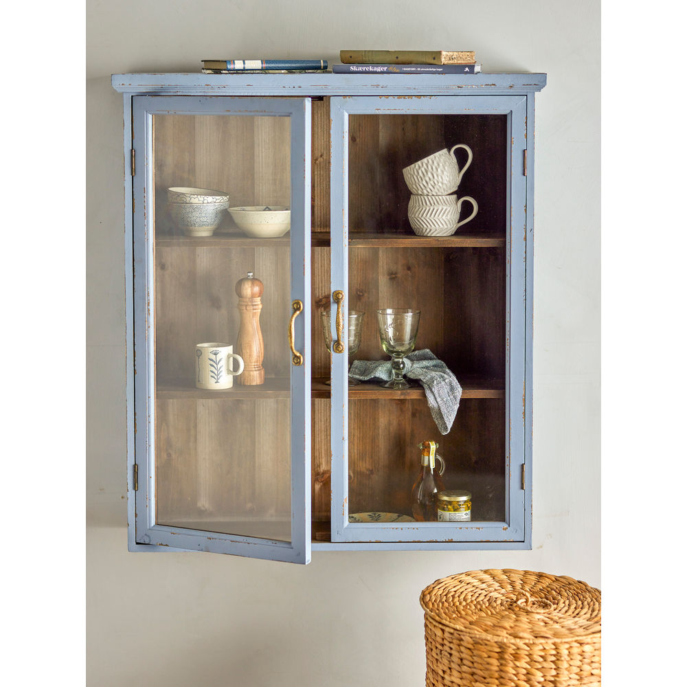 Kreative Sammlung Hazem Schrank, blau, Lindenholz