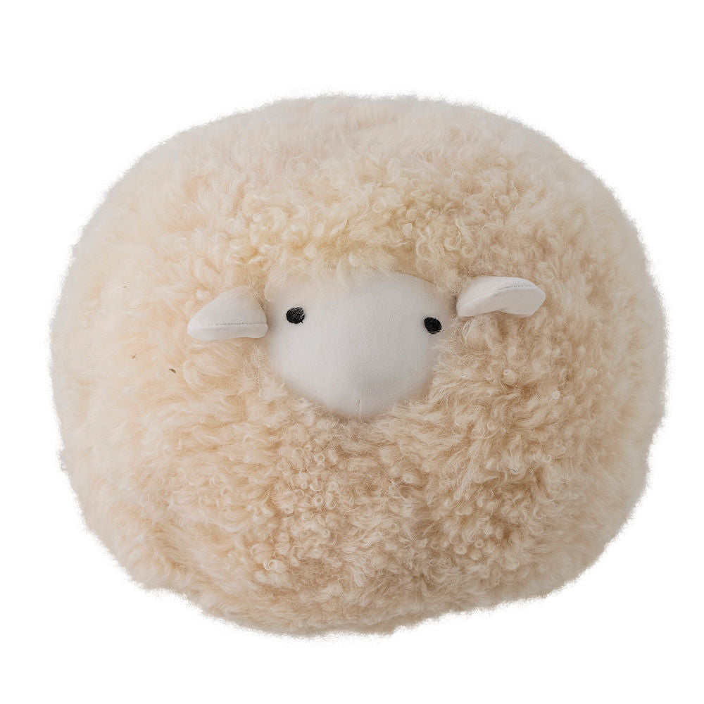 Bloomingville MINI Rubert Cuddle, Nature, Peau d'agneau