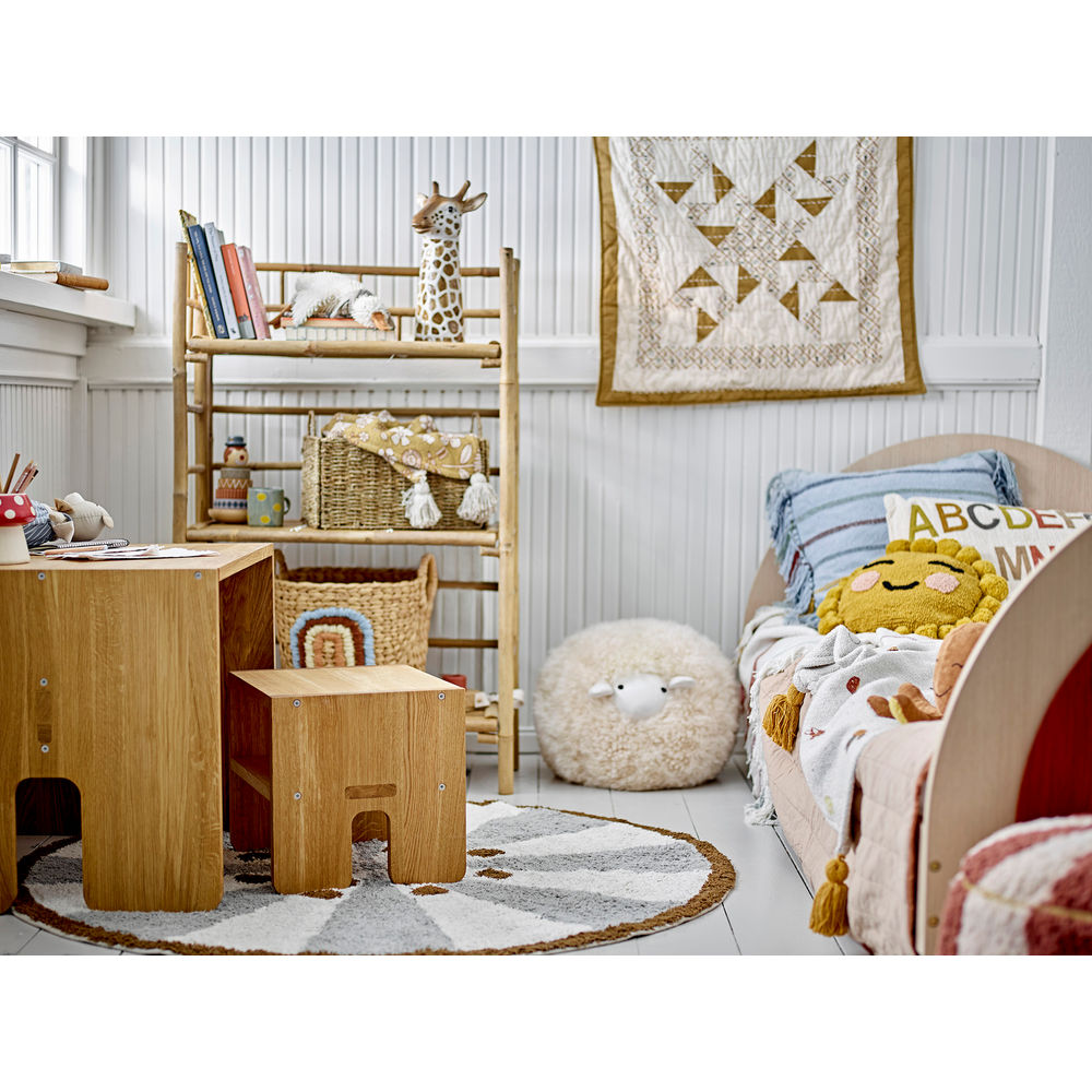 Bloomingville Tapis d'ancre MINI, Bleu, Coton