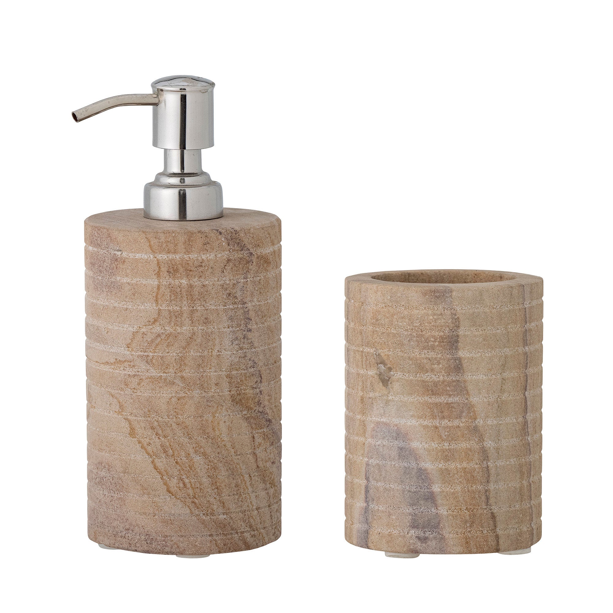 Blooming ville Ciro Seifensp ender Set, Natur, Sandstein
