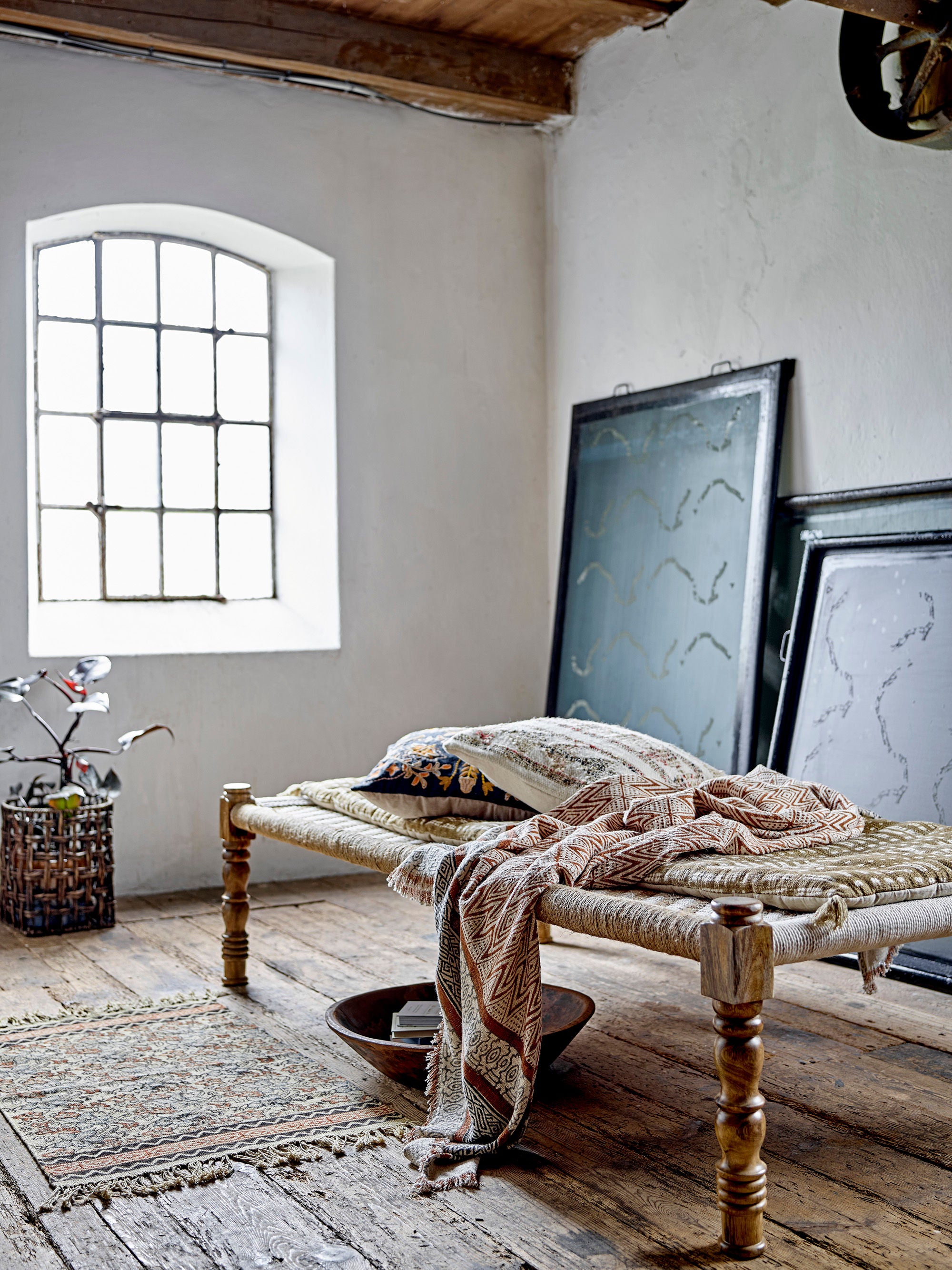 Creative Collection Madigan Plaid, Bruin, Katoen