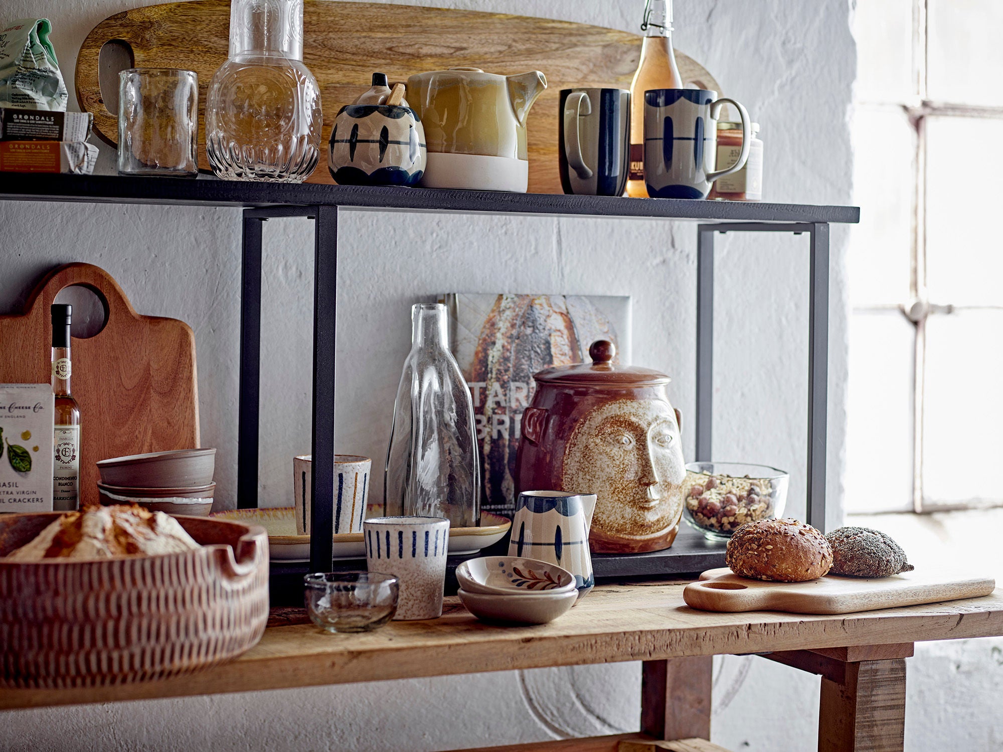 Creative Collection Lenka caraf, helder, glas gerecycled