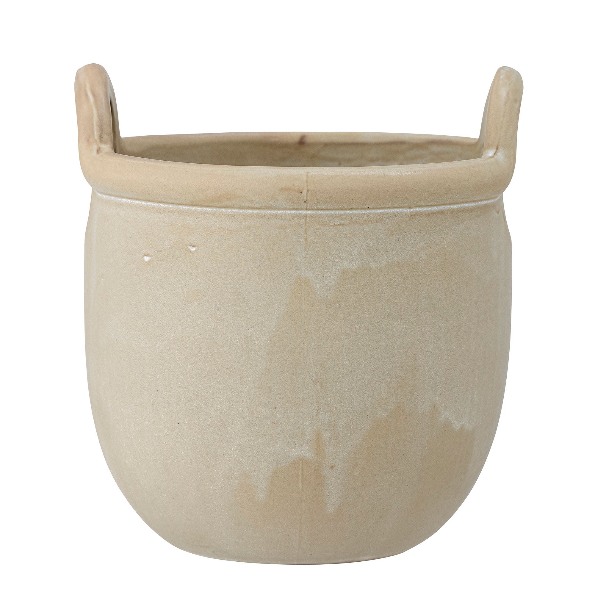 Bloomingville Pot de fleurs Janti, Gris, Grès