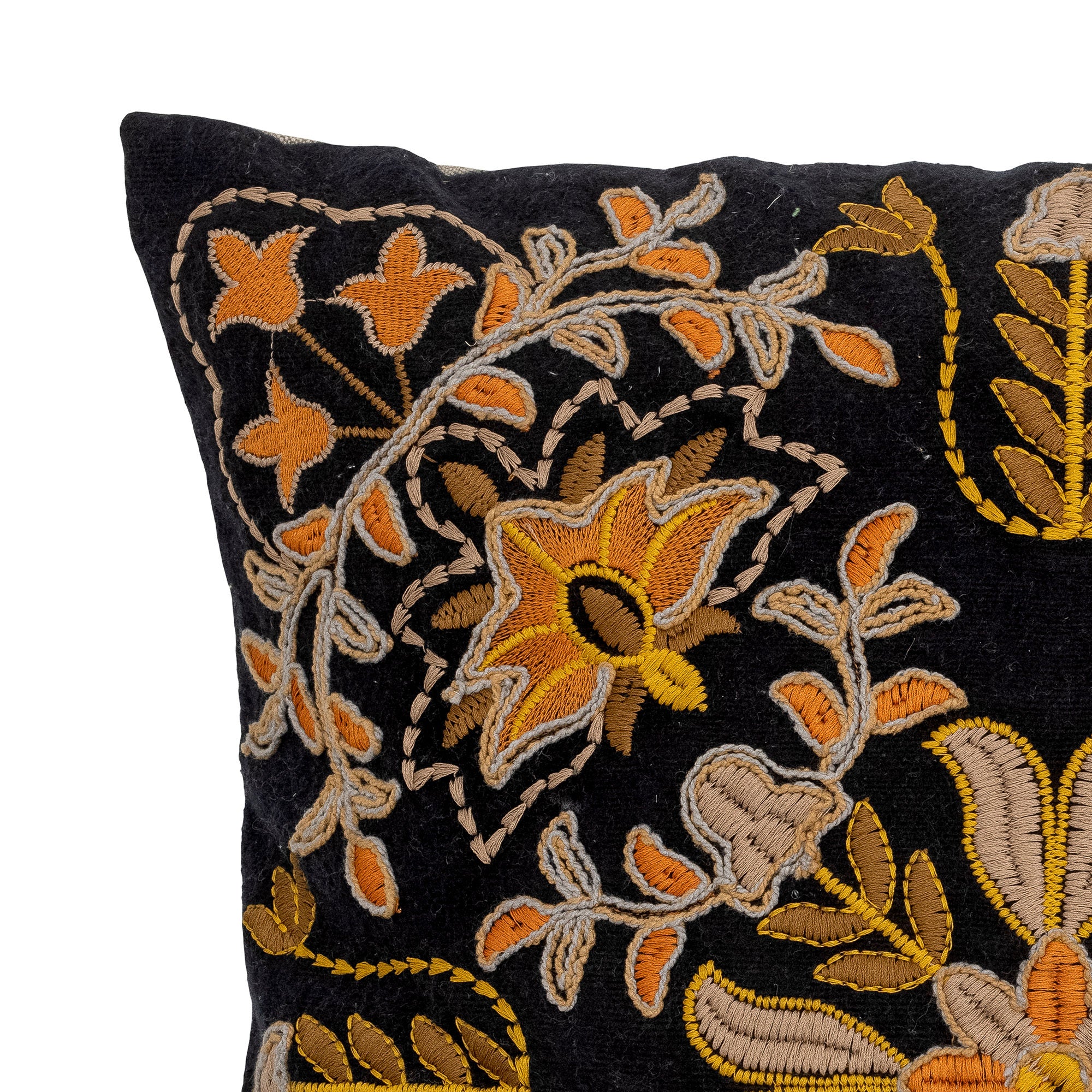 Almohada Colmar de Creative Collection, naranja, algodón
