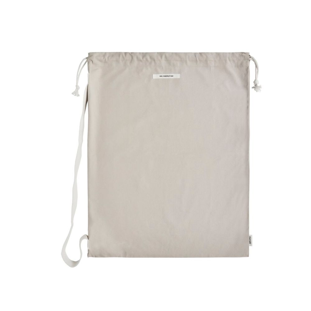 Bolsa de algodón Meraki, Cataria, Gris claro