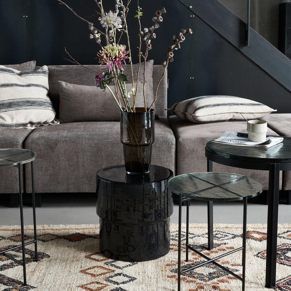 Hausarzt Beistell tisch, Nivo, Schwarz