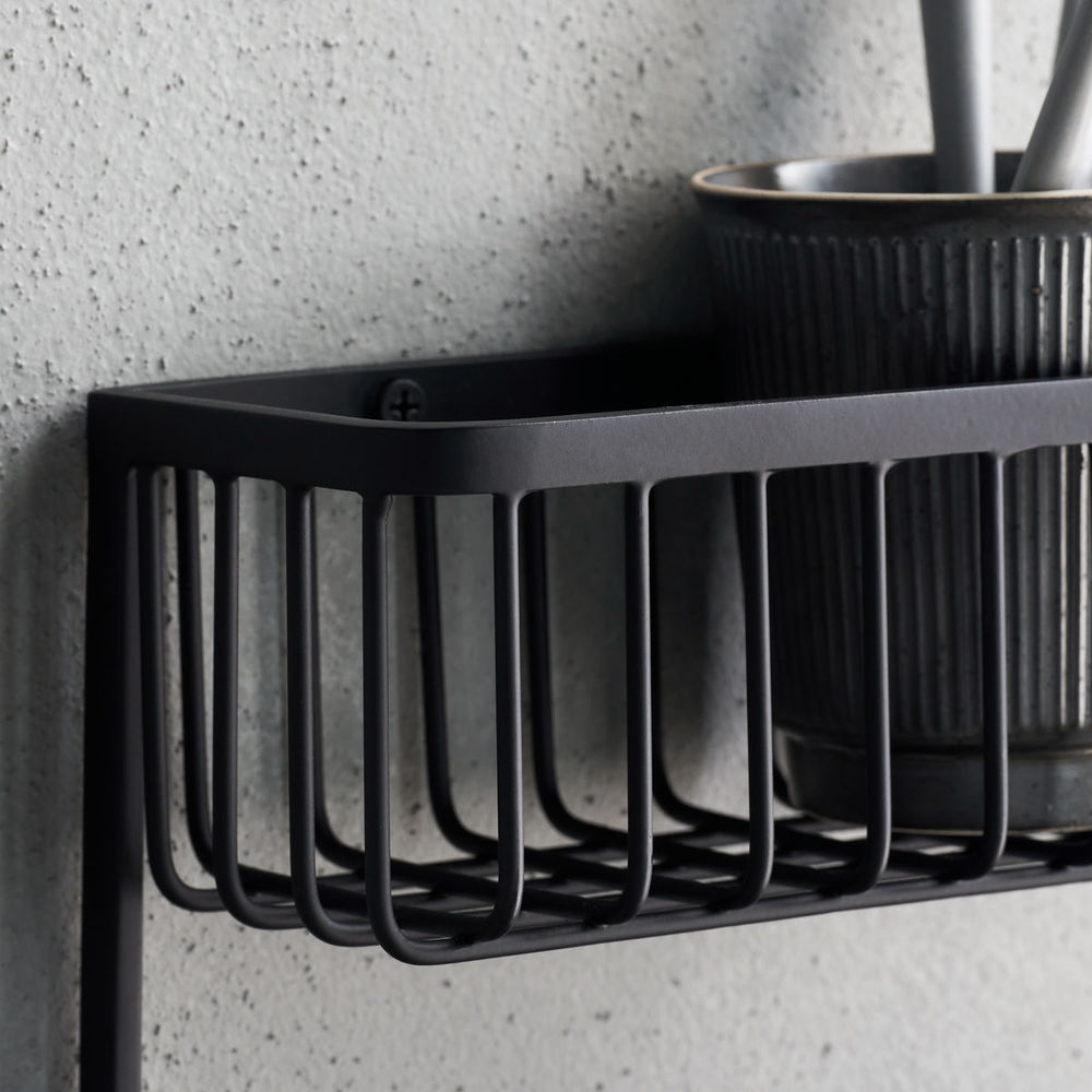 House Doctor Plank, Bath, Zwart