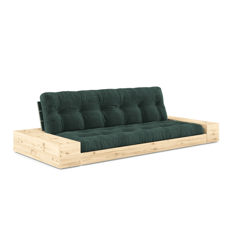 Karup Design BASE VERDE LACADO W. 2 LADOS BRILLANTE W. 5-BAJA COLCHÓN MEZCLADO ALGABAS